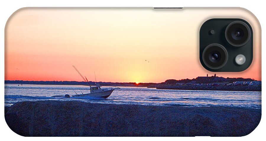 Boat iPhone Case featuring the photograph Heading Out by Newwwman