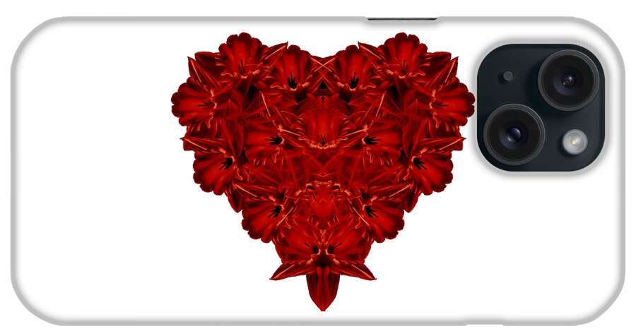 Flowers iPhone Case featuring the photograph Heart of Flowers T-shirt by Edward Fielding
