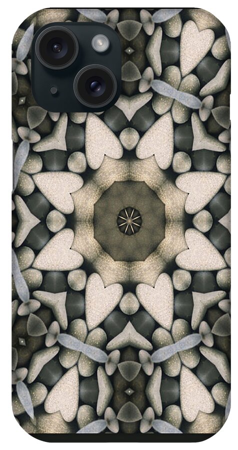Heart Of Stone iPhone Case featuring the digital art Heart Of Stone 1 by Lynn Evenson