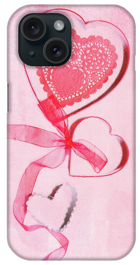 Cupcakes iPhone Case featuring the photograph Hearts by Rebecca Cozart