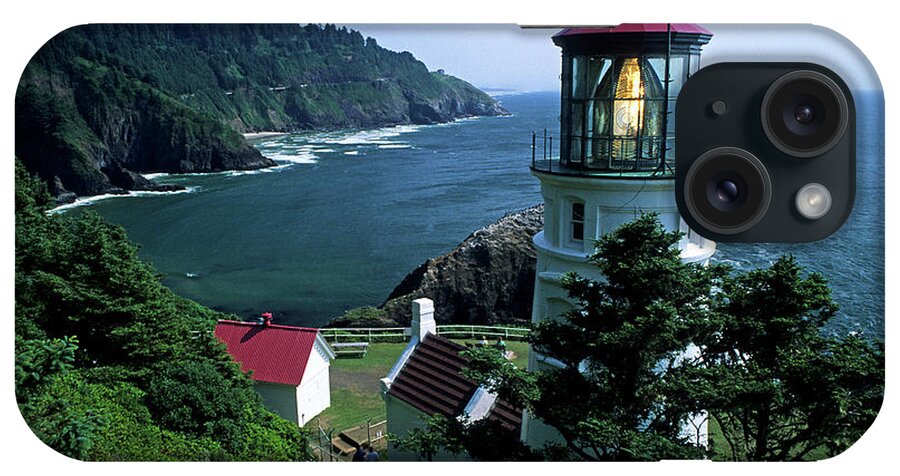 Scenic iPhone Case featuring the photograph Heceta Head Lighthouse by Doug Davidson