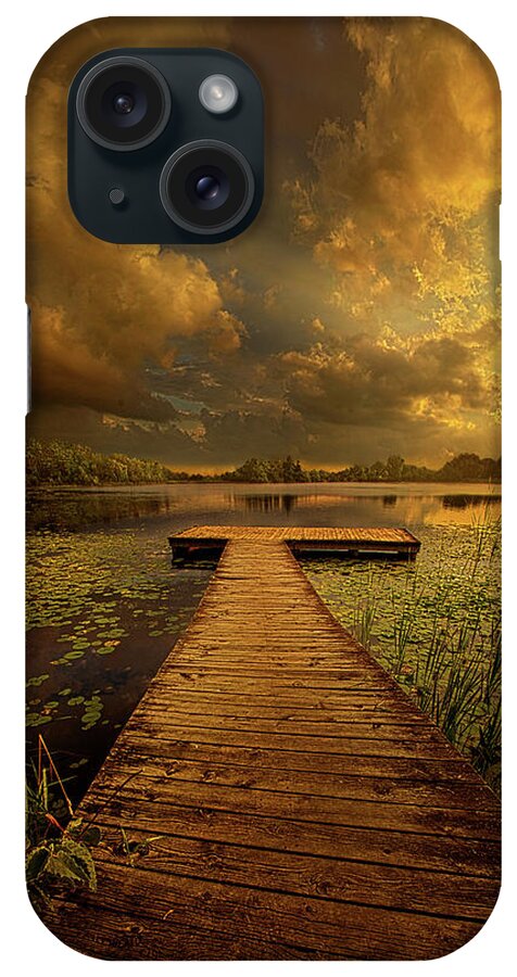 Scenic iPhone Case featuring the photograph Here Nothing Else Matters by Phil Koch