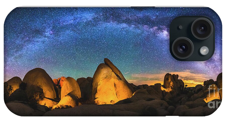 Joshua Tree iPhone Case featuring the photograph Hidden Valley Milky Way by Robert Loe