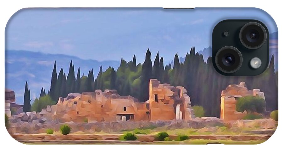 Hierapolis iPhone Case featuring the photograph Hierapolis by Lisa Dunn