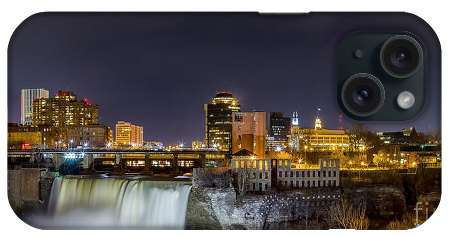 Waterfalls iPhone Case featuring the photograph High Falls at Night by Rod Best