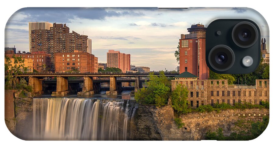 Mark Papke iPhone Case featuring the photograph High Falls District Rochester by Mark Papke