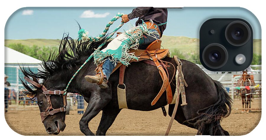 Rodeo iPhone Case featuring the photograph High Ride by Todd Klassy