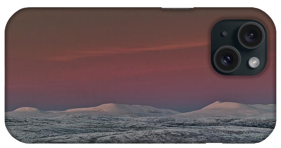 Landscape iPhone Case featuring the photograph Highland Dawn by Pekka Sammallahti