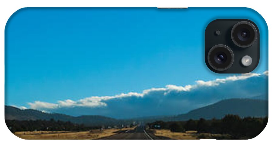 Arizona iPhone Case featuring the photograph Highway to Flagstaff by Ed Gleichman