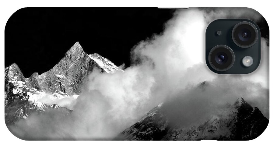 Himalayas iPhone Case featuring the photograph Himalayan Mountain Peak by Aidan Moran
