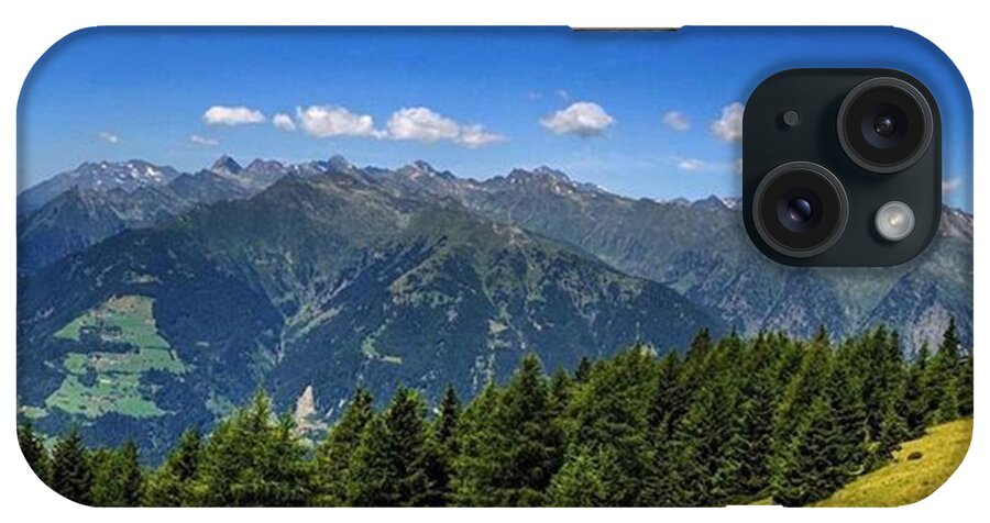 Alps iPhone Case featuring the photograph #hirzer #valpassiria #altoadige by Luisa Azzolini