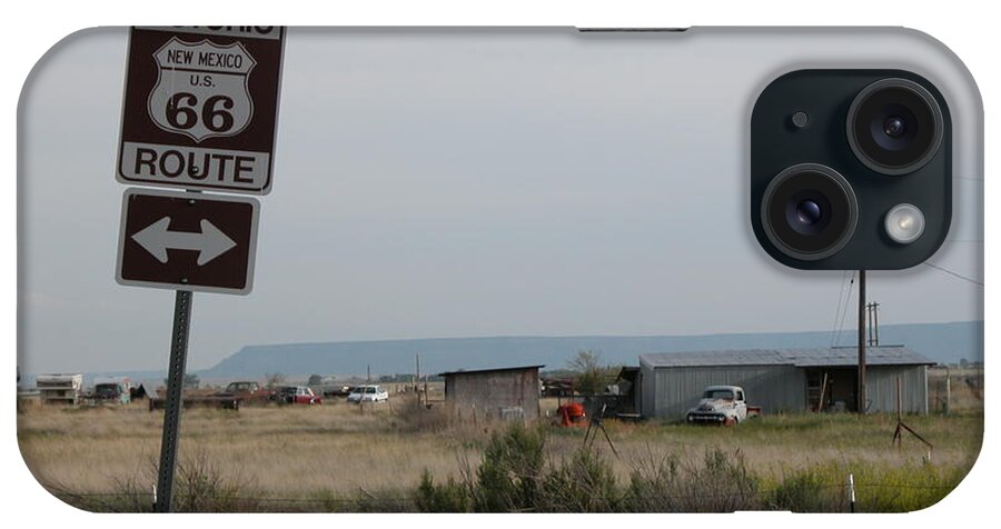 Route 66 iPhone Case featuring the photograph Historic 66 by Jim Goodman
