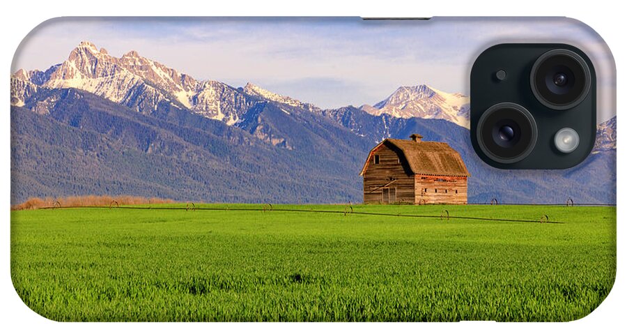 Barn iPhone Case featuring the photograph Historic Pablo Barn by Jack Bell