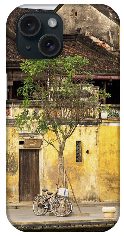 Vietnam iPhone Case featuring the photograph Hoi An Tan Ky Wall 04 by Rick Piper Photography