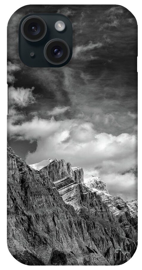 Mountain iPhone Case featuring the photograph Holding The Line by David Hillier