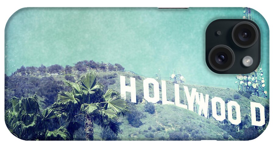 Hollywood Sign iPhone Case featuring the photograph Hollywood Sign by Nina Prommer