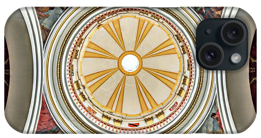 Architecture iPhone Case featuring the photograph Holy Chapel Ceiling by Maria Coulson