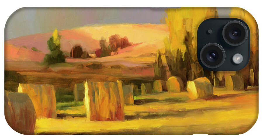 Country iPhone Case featuring the painting Homeland 3 by Steve Henderson