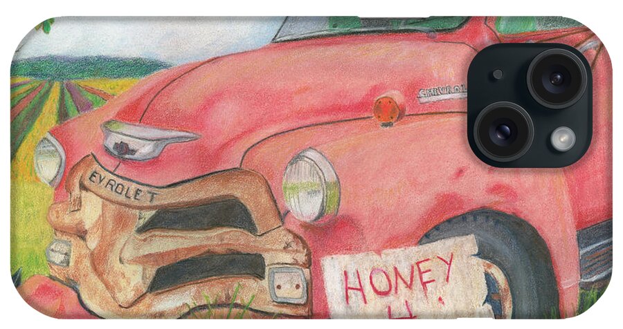 Truck iPhone Case featuring the painting Honey 4 Sale by Arlene Crafton