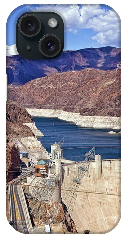 Hoover Dam iPhone Case featuring the photograph Hoover Dam, Las Vegas by Tatiana Travelways