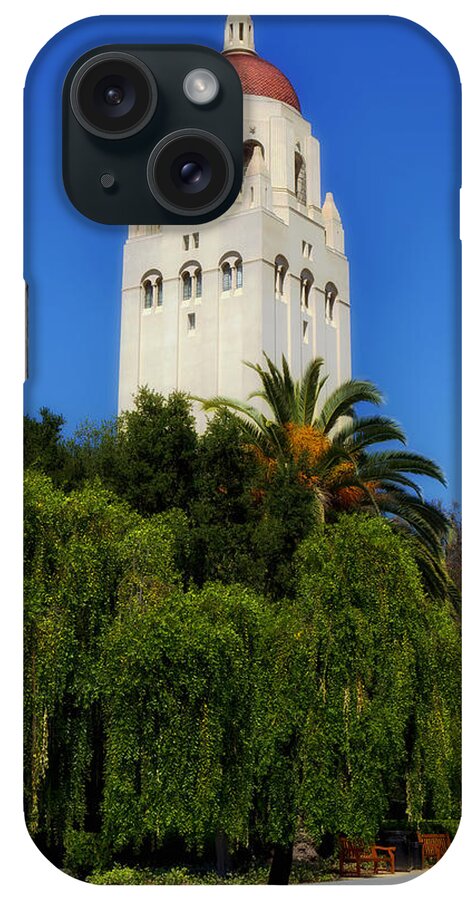 Stanford University iPhone Case featuring the photograph Hoover Tower - Stanford University by Mountain Dreams
