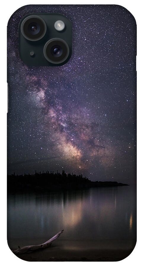 Astrophotography iPhone Case featuring the photograph Horseshoe Beach Milky Way Pano by Jakub Sisak