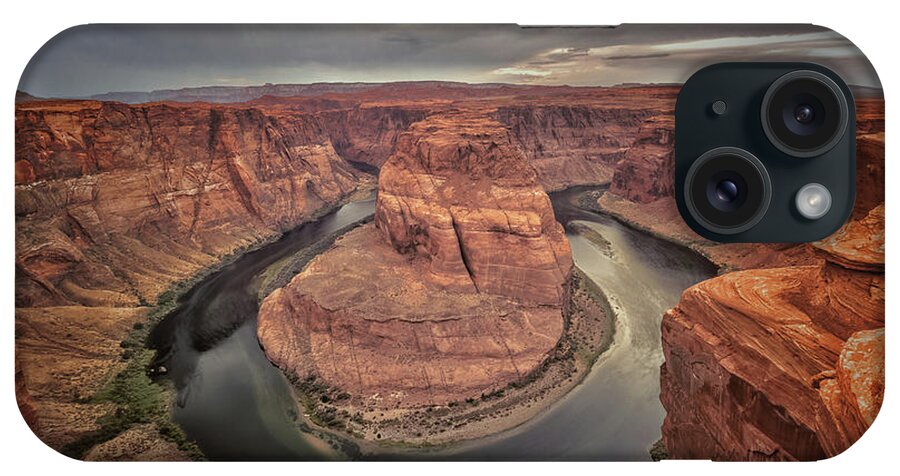 Horseshoe Bend iPhone Case featuring the photograph Horseshoe Bend by Mike Dunn