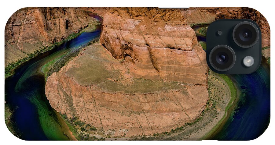 Horseshoe iPhone Case featuring the photograph Horseshoe Bend by Phil Abrams