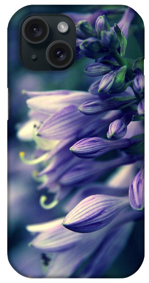 Hosta Flower iPhone Case featuring the photograph Hosta Petals #1 by Jessica Jenney