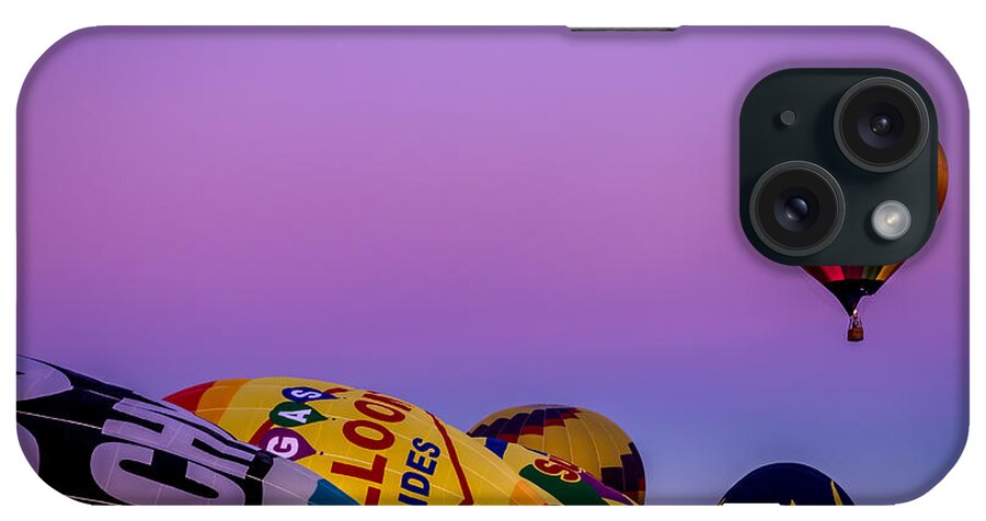 Albuquerque iPhone Case featuring the photograph Hot Air Balloon by Ron Pate