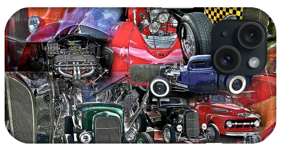 Hot Rods iPhone Case featuring the photograph Hot Rods Galore by Tom Griffithe