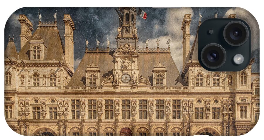 Paris iPhone Case featuring the photograph Paris, France - Hotel de Ville by Mark Forte