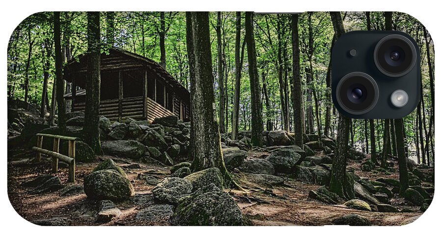 Photography iPhone Case featuring the photograph House in the Forest by Marc Braner