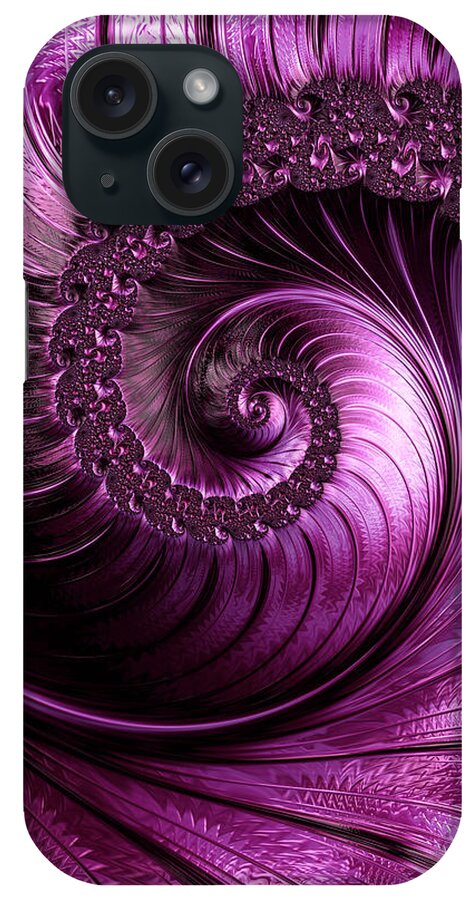 Fractal iPhone Case featuring the digital art House of Arth by Jeff Iverson