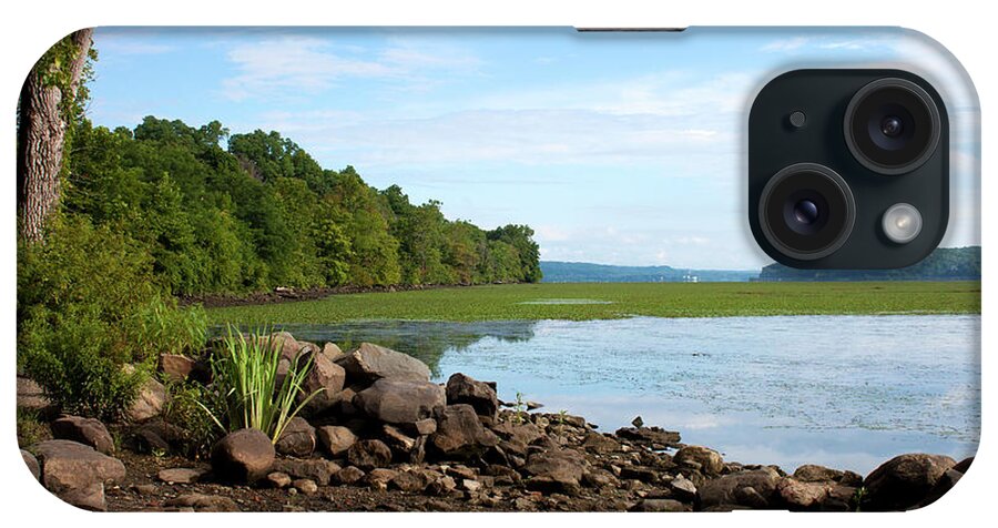 River iPhone Case featuring the photograph Hudson River in Summer 2016 by Jeff Severson