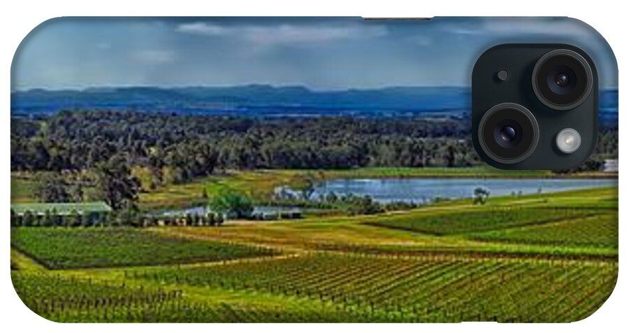 Hunter Valley iPhone Case featuring the photograph Hunter Valley Vineyards - Australia by Mountain Dreams