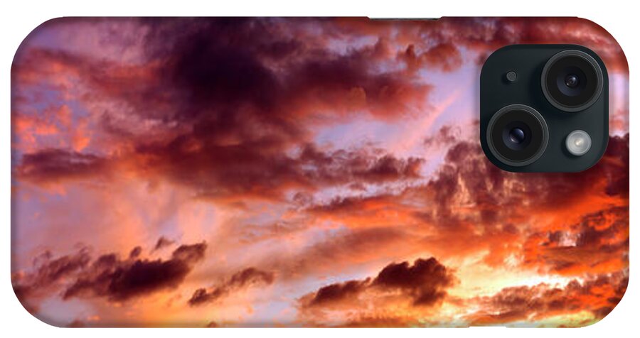 Kona iPhone Case featuring the photograph Hurricane Sunset by Christopher Johnson