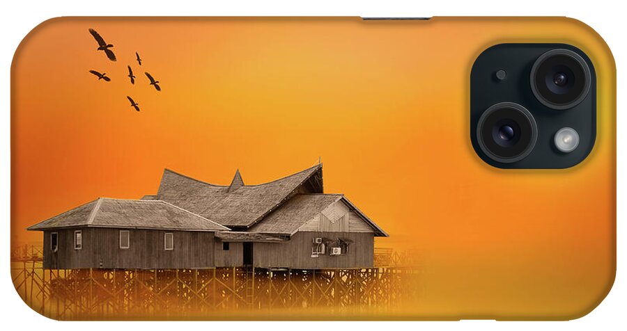 Huts iPhone Case featuring the photograph Huts by Charuhas Images