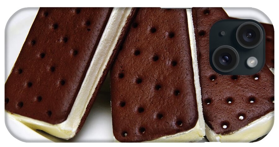 Andee Design Ice Cream iPhone Case featuring the photograph Ice Cream Sandwiches by Andee Design