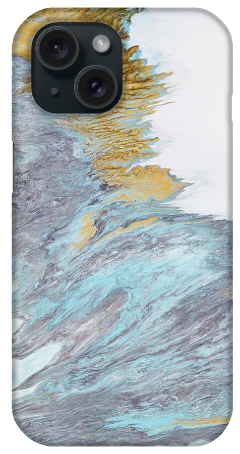 Ice iPhone Case featuring the painting Ice by Tamara Nelson