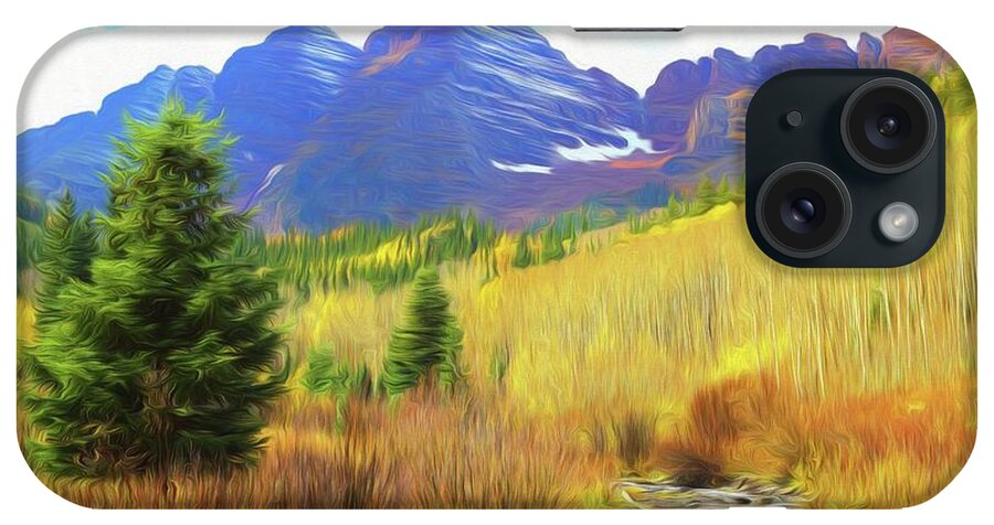 Colorado iPhone Case featuring the photograph Impression, Maroon Bells by Eric Glaser