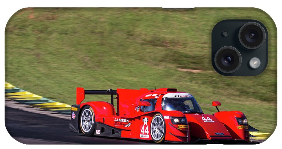Ave iPhone Case featuring the photograph IMSA Prototype #44 by Alan Raasch