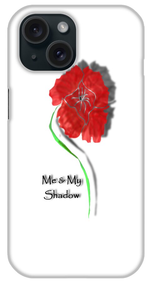 Remembrance Day iPhone Case featuring the digital art In Remembrance Poppy by Barbara St Jean