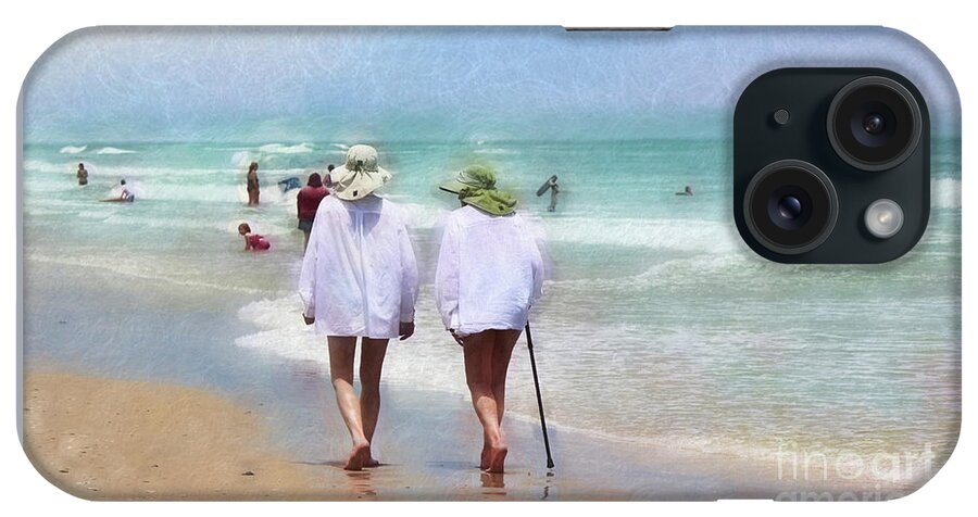 People iPhone Case featuring the photograph In Step With Life by Sharon McConnell