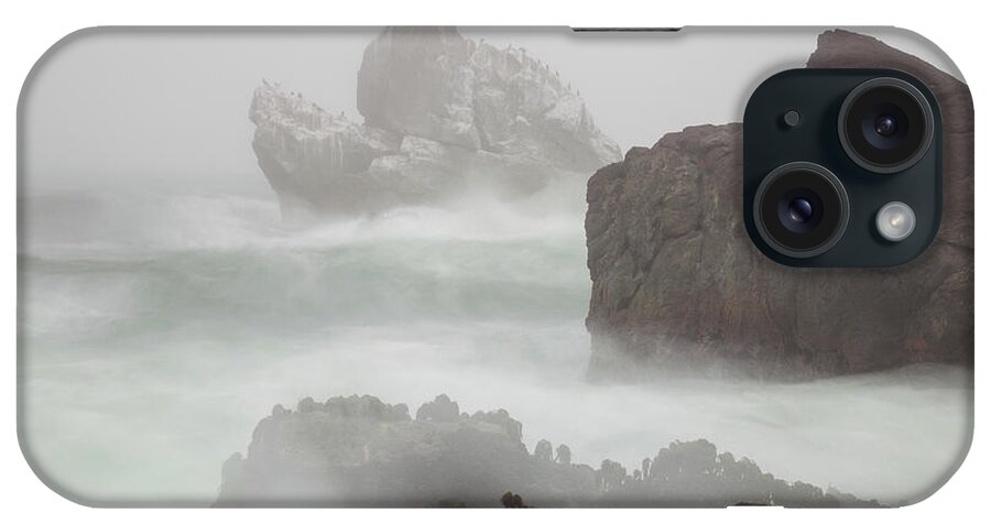 Sea iPhone Case featuring the photograph In The Midst Of A Tempest by Mark Alder