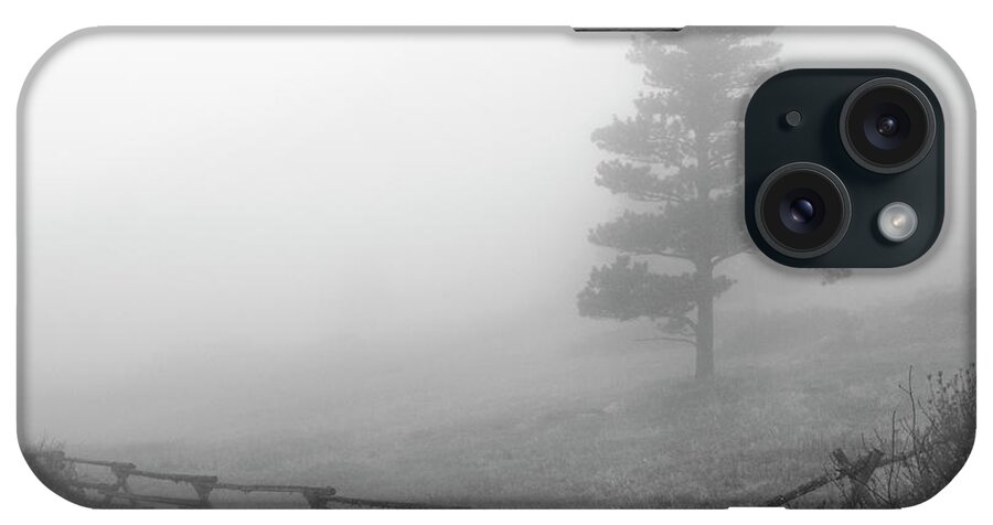 Fog iPhone Case featuring the photograph In the Misty Morning by Sam Sherman