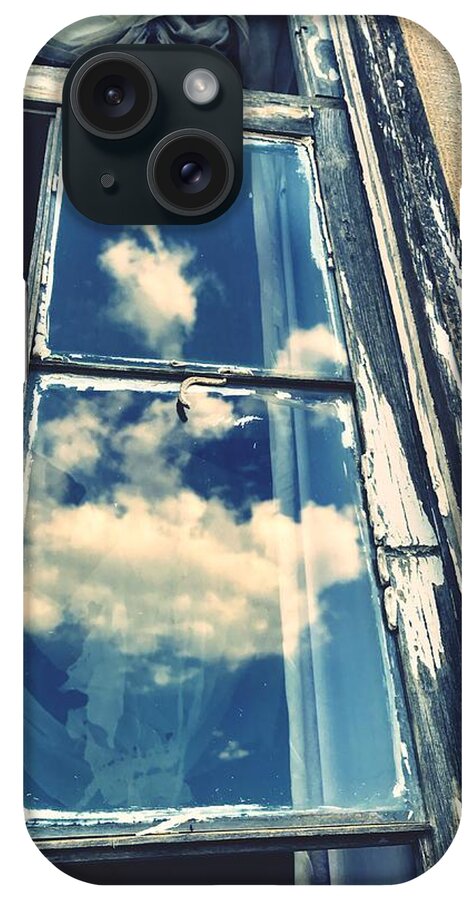 Window iPhone Case featuring the photograph In Through The Clouds by Brad Hodges