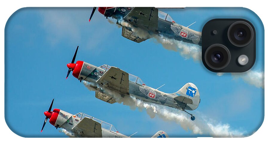 Airplanes iPhone Case featuring the photograph In Unison by Stephen Whalen