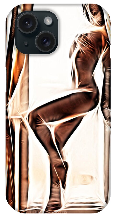Photo iPhone Case featuring the digital art Inca Queen by Jeff Iverson