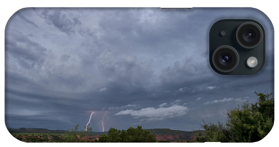 Caprock Canyons iPhone Case featuring the photograph Incoming Storm by Melany Sarafis